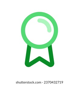 Editable vector quality validation emblem badge icon. Black, line style, white background. Part of a big icon set family. Perfect for web and app interfaces, presentations, infographics, etc