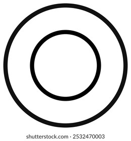 Ícone de botão de registro de vetor editável. Fundo preto, branco transparente. Parte de uma grande família de conjuntos de ícones. Perfeito para interfaces web e app, apresentações, infográficos, etc