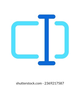 Editable vector rename edit text icon. Black, line style, transparent white background. Part of a big icon set family. Perfect for web and app interfaces, presentations, infographics, etc