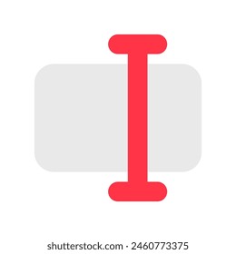 Editable vector rename edit text icon. Black, line style, transparent white background. Part of a big icon set family. Perfect for web and app interfaces, presentations, infographics, etc