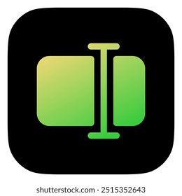 Editable vector rename edit text icon. Black, line style, transparent white background. Part of a big icon set family. Perfect for web and app interfaces, presentations, infographics, etc