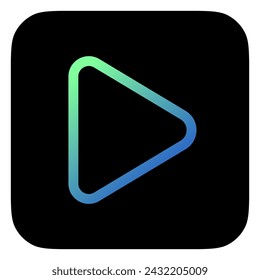 Editable vector right triangle arrow icon. Black, transparent white background. Part of a big icon set family. Perfect for web and app interfaces, presentations, infographics, etc