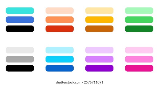Editable vector row, list, menu icon. Black, line style, transparent white background. Part of a big icon set family. Perfect for web and app interfaces, presentations, infographics, etc