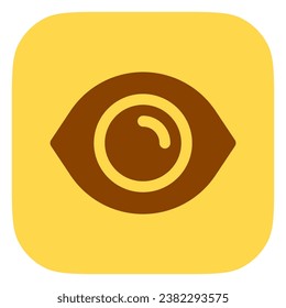 Editable vector show password eye visibility icon. Black, line style, transparent white background. Part of a big icon set family. Perfect for web and app interfaces, presentations, infographics, etc