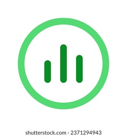 Editable vector signal icon. Black, line style, transparent white background. Part of a big icon set family. Perfect for web and app interfaces, presentations, infographics, etc