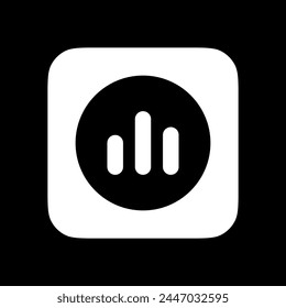 Icono de señal de Vector editable. Negro, estilo de línea, fondo blanco transparente. Parte de una gran familia de iconos. Perfecto para interfaces de Web y App, presentaciones, infografías, etc