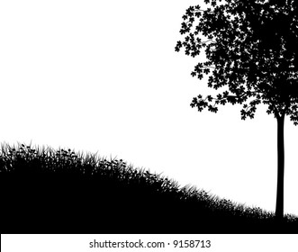 512 Grassy hill Stock Vectors, Images & Vector Art | Shutterstock