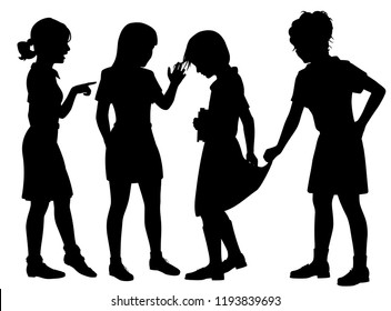 4,235 Bully Silhouette Images, Stock Photos & Vectors | Shutterstock