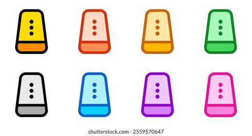 Editable vector smart assistant speaker icon. Black, line style, transparent white background. Part of a big icon set family. Perfect for web and app interfaces, presentations, infographics, etc