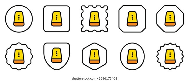 Ícone de alto-falante do assistente inteligente de vetor editável. Preto, estilo de linha, fundo branco transparente. Parte de uma grande família de conjuntos de ícones. Perfeito para interfaces web e app, apresentações, infográficos, etc