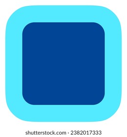 Editable vector stop button icon. Black, transparent white background. Part of a big icon set family. Perfect for web and app interfaces, presentations, infographics, etc