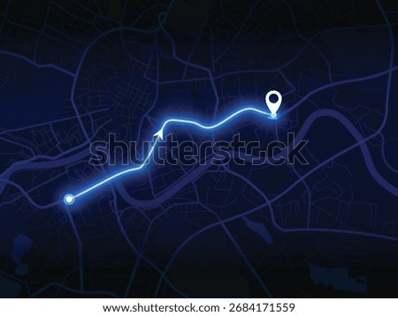 Editable vector street map of Krakow, Poland – minimal European city layout for tourism, design and navigation