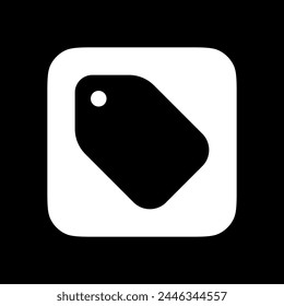 Editable vector tag price label icon. Black, line style, transparent white background. Part of a big icon set family. Perfect for web and app interfaces, presentations, infographics, etc