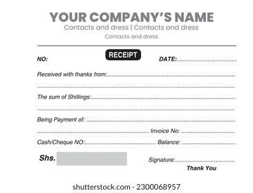 Editable vector templates for receipts, invoices, and delivery forms. Customize every detail effortlessly, impress customers, and elevate your business's image. Save time with user-friendly designs.