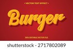 Editable vector text effect for 
