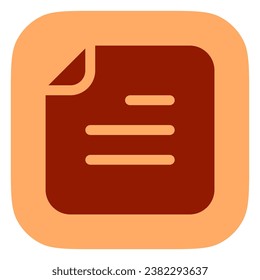 Editable vector text file icon. Black, line style, transparent white background. Part of a big icon set family. Perfect for web and app interfaces, presentations, infographics, etc