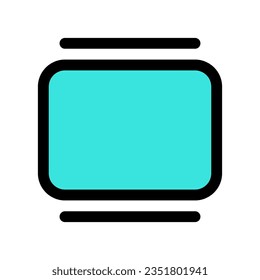 Editable vector ui card, slide icon. Black, line style, transparent white background. Part of a big icon set family. Perfect for web and app interfaces, presentations, infographics, etc