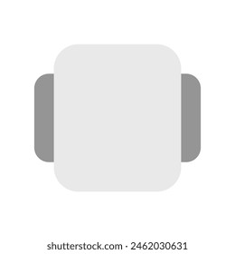 Editable vector ui card, slide icon. Black, line style, transparent white background. Part of a big icon set family. Perfect for web and app interfaces, presentations, infographics, etc