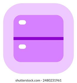 Editable vector vertical split screens icon. Black, line style, transparent white background. Part of a big icon set family. Perfect for web and app interfaces, presentations, infographics, etc