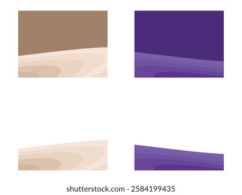 editable vector wave shape separator header symbol design illustration isolated on transparent background