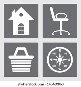 Editable Vector Web Icons EPS