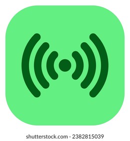 Editable vector wifi search icon. Black, line style, transparent white background. Part of a big icon set family. Perfect for web and app interfaces, presentations, infographics, etc