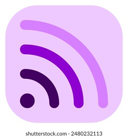 Editable vector wifi signal icon. Black, line style, transparent white background. Part of a big icon set family. Perfect for web and app interfaces, presentations, infographics, etc