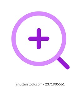Bearbeitbare Vektorgrafik vergrößert das Symbol. Schwarz, Linienstil, transparenter weißer Hintergrund. Teil einer großen Icon-Set-Familie. Perfekt für Web- und App-Schnittstellen, Präsentationen, Infografiken usw.