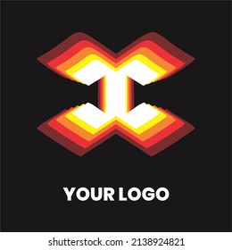 vectores editables para logotipo con colores completos