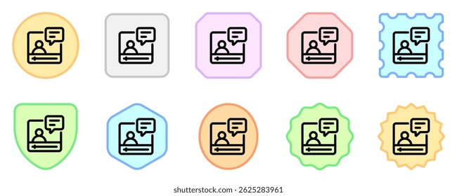 Editable video tutorial, online course vector icon. Online learning, course, tutorial. Part of a big icon set family. Perfect for web and app interfaces, presentations, infographics, etc