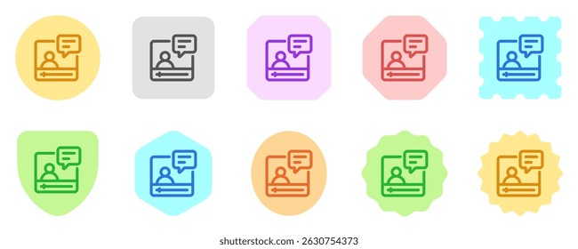 Editable video tutorial, online course vector icon. Online learning, course, tutorial. Part of a big icon set family. Perfect for web and app interfaces, presentations, infographics, etc