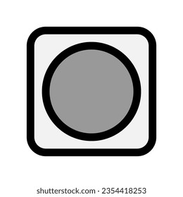 Editable vignette vector icon. Part of a big icon set family. Perfect for web and app interfaces, presentations, infographics, etc