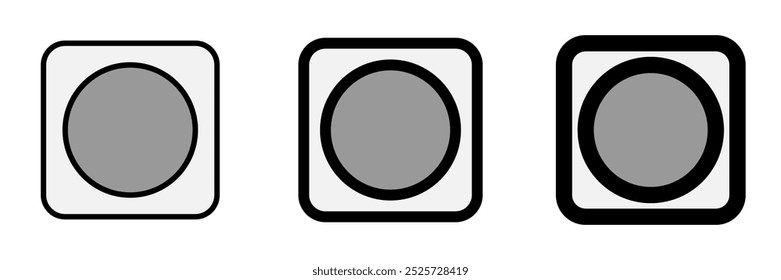 Editable vignette vector icon. Part of a big icon set family. Perfect for web and app interfaces, presentations, infographics, etc