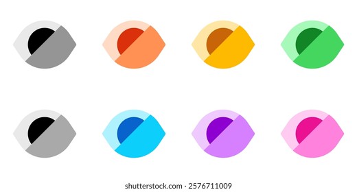 Editable visual impairment vector icon. Part of a big icon set family. Perfect for web and app interfaces, presentations, infographics, etc