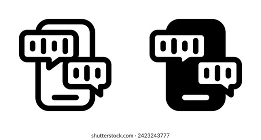 Grabación de voz editable, mensaje, chat, icono del vector de audio. Trabajo a distancia, trabajo, profesión, independiente. Parte de una familia de iconos grandes. Perfecto para interfaces web y de aplicaciones, presentaciones, infografías, etc