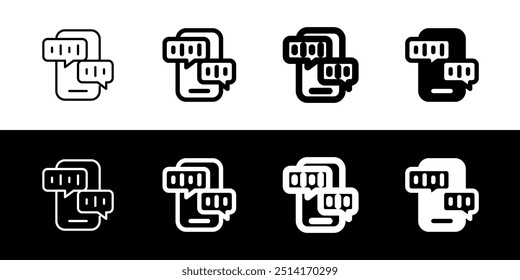 Editable voice recording, message, chat, audio vector icon. Remote work, job, profession, freelance. Part of a big icon set family. Perfect for web and app interfaces, presentations, infographics, etc