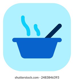 Editable warm soup vector icon. Food, restaurant. Part of a big icon set family. Perfect for web and app interfaces, presentations, infographics, etc