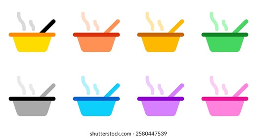 Editable warm soup vector icon. Food, restaurant. Part of a big icon set family. Perfect for web and app interfaces, presentations, infographics, etc