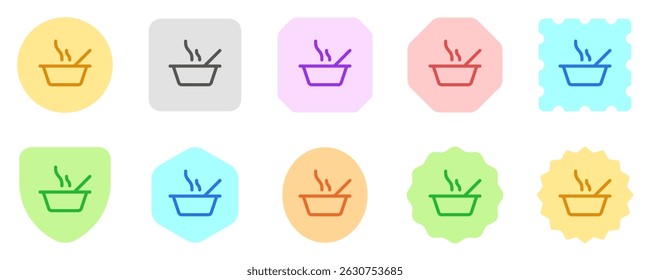 Editable warm soup vector icon. Food, restaurant. Part of a big icon set family. Perfect for web and app interfaces, presentations, infographics, etc