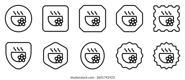 Editable warm water, bowl vector icon. Wellness, spa, relaxation. Part of a big icon set family. Perfect for web and app interfaces, presentations, infographics, etc
