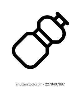 Editable water bottle vector icon. Part of a big icon set family. Perfect for web and app interfaces, presentations, infographics, etc