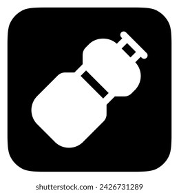 Editable water bottle vector icon. Part of a big icon set family. Perfect for web and app interfaces, presentations, infographics, etc