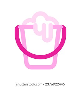Editable water bucket vector icon. Part of a big icon set family. Perfect for web and app interfaces, presentations, infographics, etc