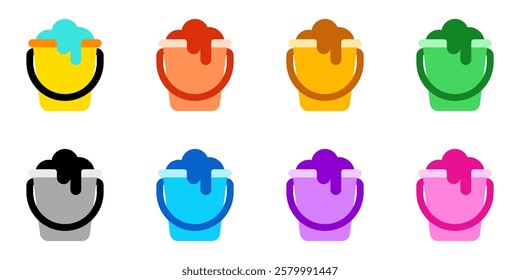 Editable water bucket vector icon. Part of a big icon set family. Perfect for web and app interfaces, presentations, infographics, etc