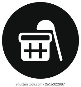 Editable water bucket, wooden bucket vector icon. Wellness, spa, relaxation. Part of a big icon set family. Perfect for web and app interfaces, presentations, infographics, etc