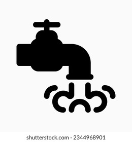 Editable water faucet vector icon. Part of a big icon set family. Perfect for web and app interfaces, presentations, infographics, etc