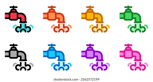 Editable water faucet vector icon. Part of a big icon set family. Perfect for web and app interfaces, presentations, infographics, etc