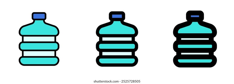 Editable water gallon vector icon. Part of a big icon set family. Perfect for web and app interfaces, presentations, infographics, etc