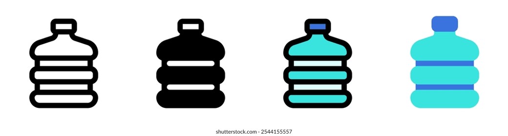 Editable water gallon vector icon. Part of a big icon set family. Perfect for web and app interfaces, presentations, infographics, etc