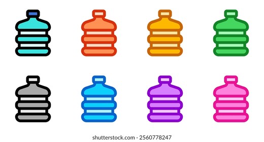 Editable water gallon vector icon. Part of a big icon set family. Perfect for web and app interfaces, presentations, infographics, etc
